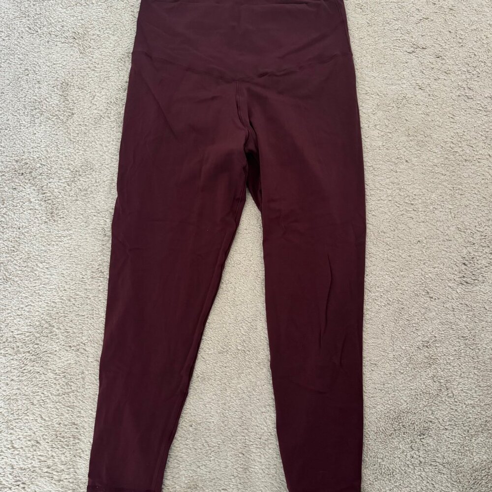 Aerie Leggings (maroon)